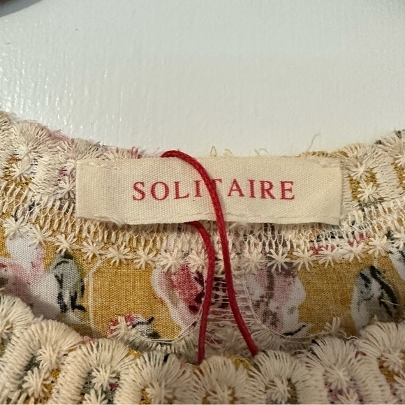 Solitaire Floral Embroidered Top - Picture 2 of 6